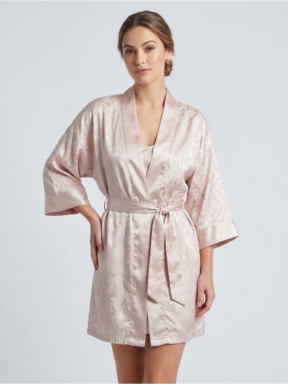 Victoria’s Secret Vintage Gold Label Lightweight Robe Nightgown Sleepwear OS